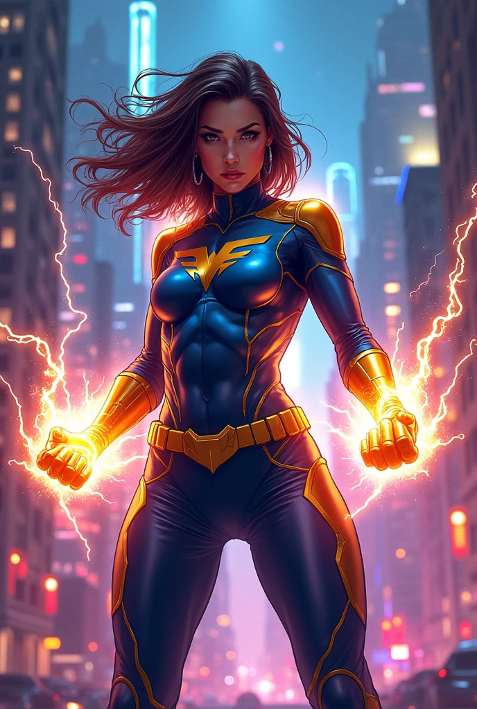 Fantasy female static shock
