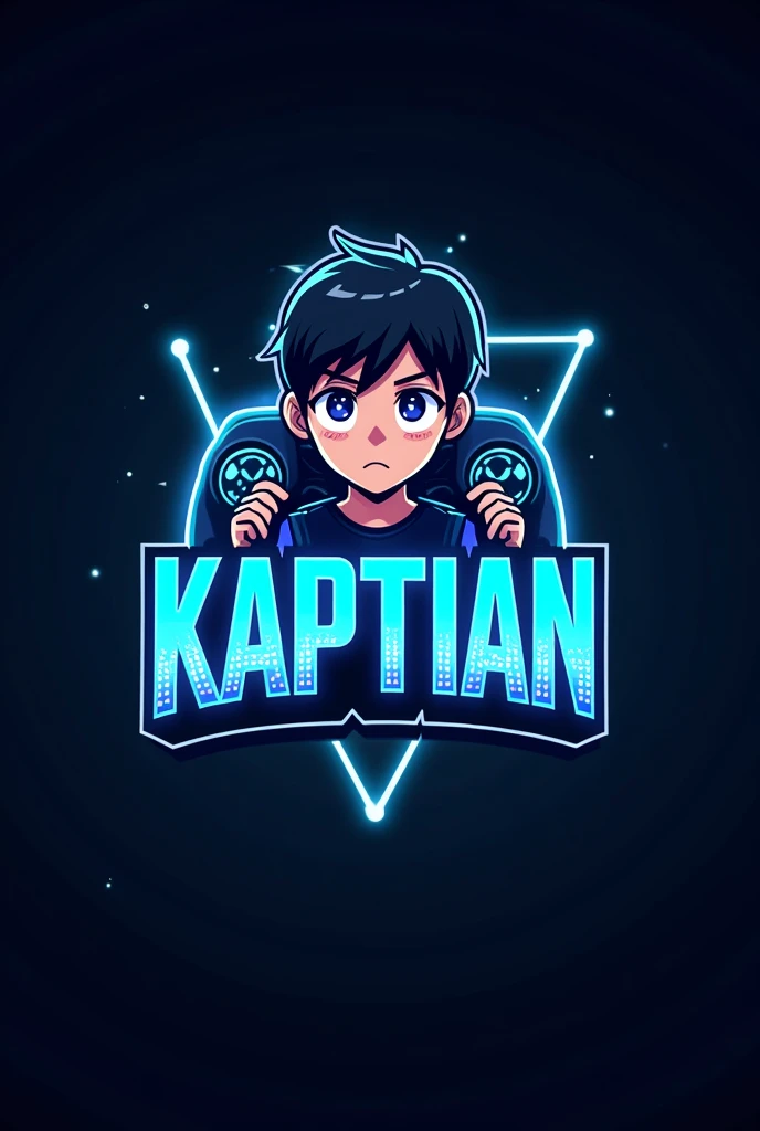 PROMPT
This is a gaming logo that features the name "KAPTAAN" in a futuristic font and a neon blue color. and Boy Anime avtar, The logo also has a stylized controller icon and a gaming in the background. The logo is designed to be attractive and eye-catching, and to appeal to gaming enthusiasts and YouTube viewers. I hope you like it.
EDITING