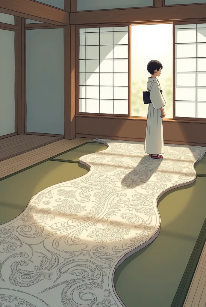 Light novel style Japanese style Long law quilt