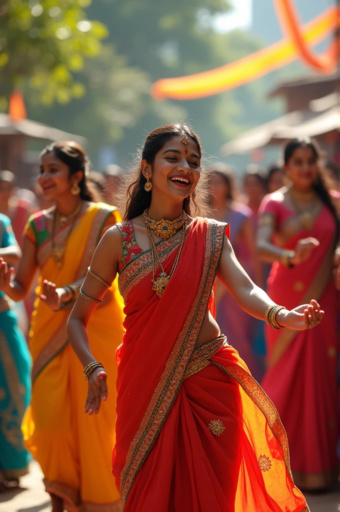 Womens Teej dance