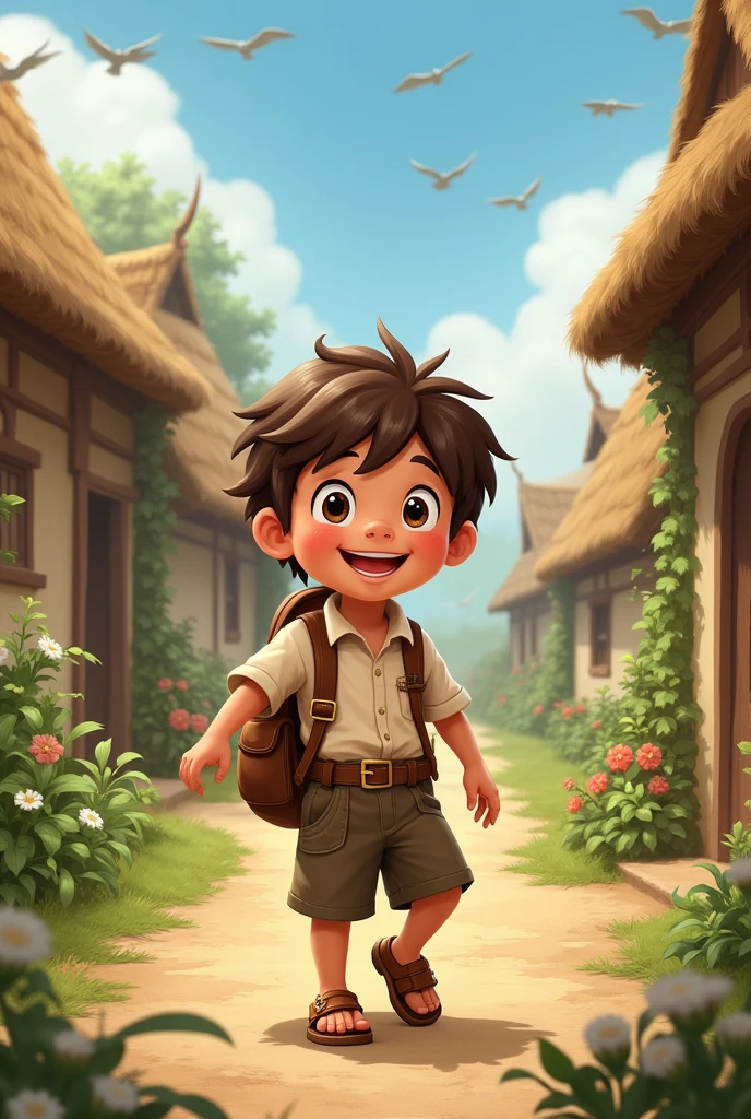 Village boy
