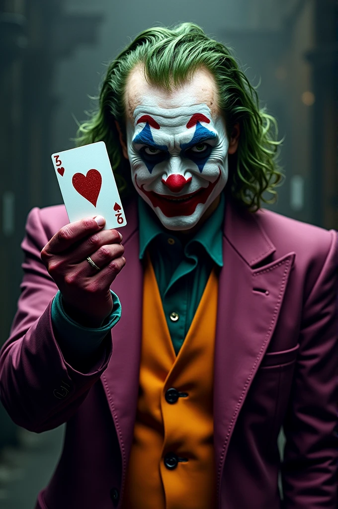Joker with A card