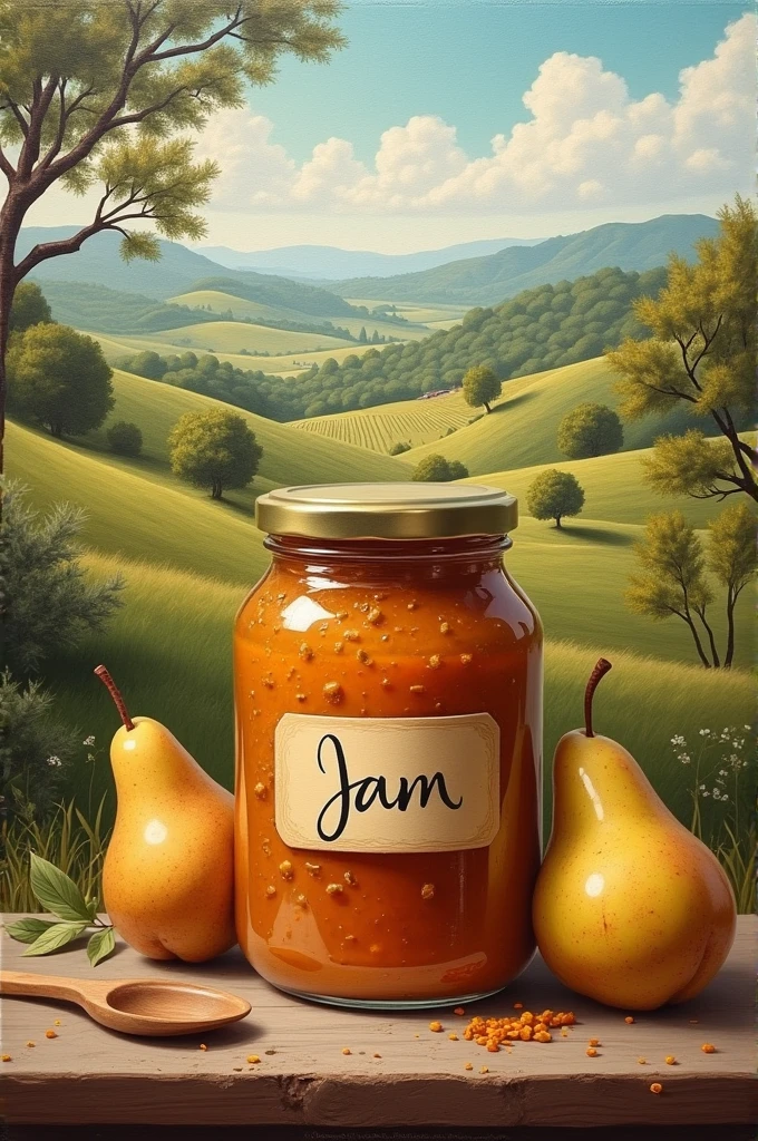 Pear jam in Uruguay