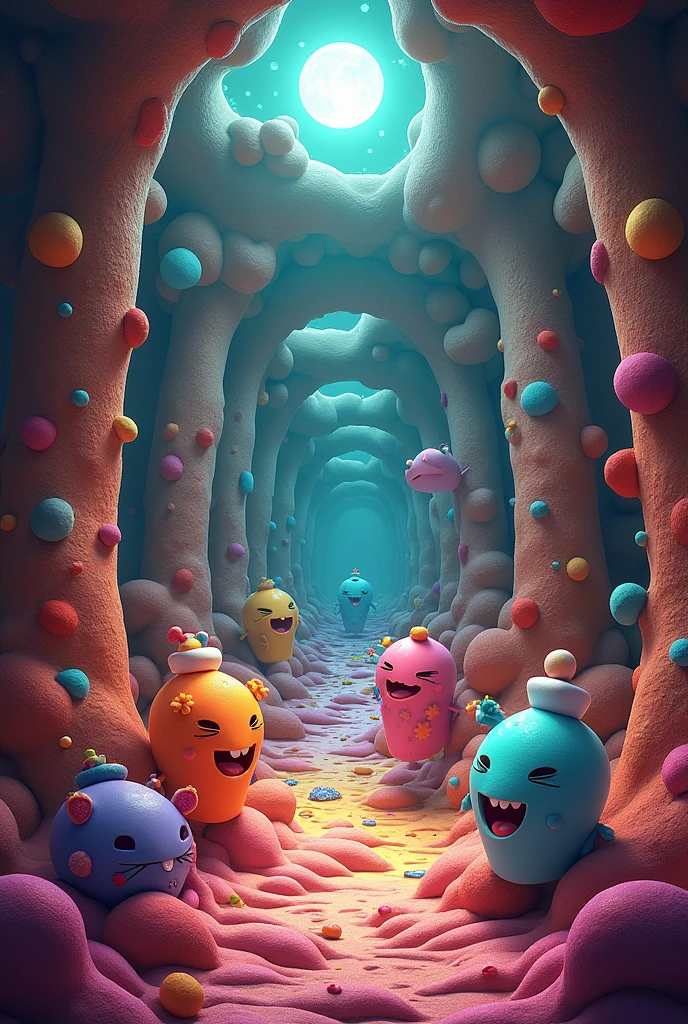 Create a photo of the fun level =) from the backrooms 