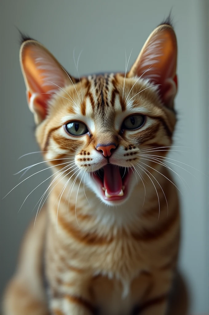 Hitler Cat making mewing sounds 