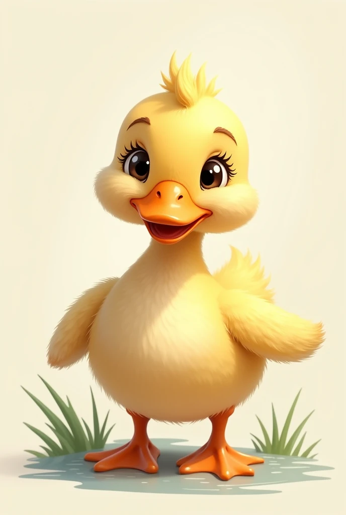 A duck for a profile picture