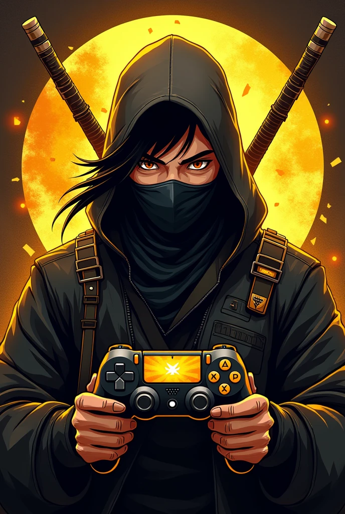 PROMPT
This is a gaming logo that features the name "KAPTAAN" in a futuristic font and a golden color. and ninja Anime avtar, The logo also has a stylized controller icon and a logo in the background. The logo is designed to be attractive and eye-catching, and to appeal to gaming enthusiasts and YouTube viewers. I hope you like it.
EDITING