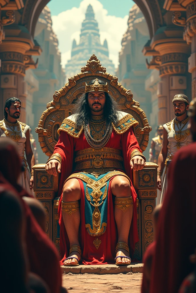 THE INCA ORDERS HIS SUBJECTS TO FIND OUT WHERE THAT MELODY CAME FROM

