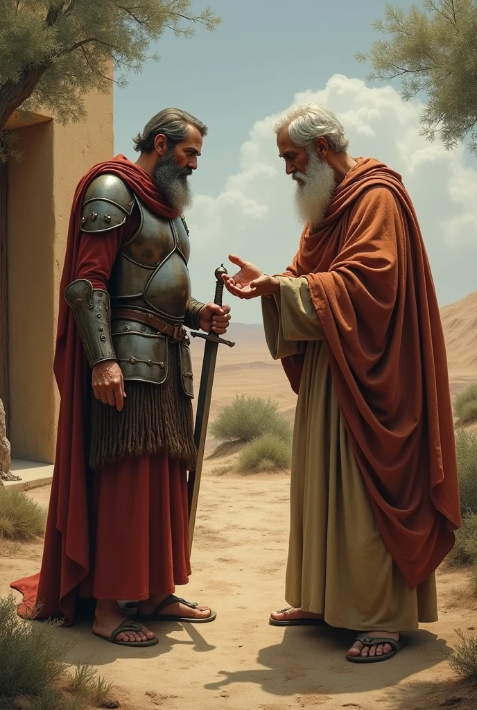 Naaman the leper from the Bible