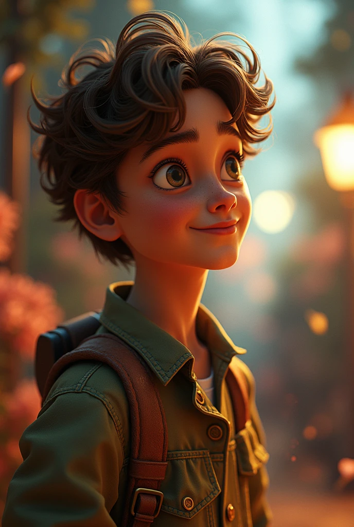 River Phoenix,  pixar style,  cinematic,  masterpiece, high-aesthetic, realistic 
