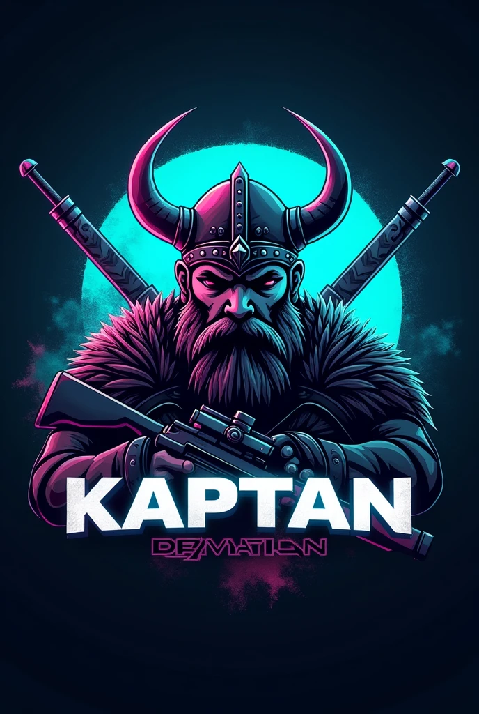 PROMPT
This is a gaming logo that features the name "KAPTAAN" in a futuristic font and a neon bluecolor. and viking Anime avtar, The logo also has a stylized controller icon and a m416 in the background. The logo is designed to be attractive and eye-catching, and to appeal to gaming enthusiasts and YouTube viewers. I hope you like it.
EDITING