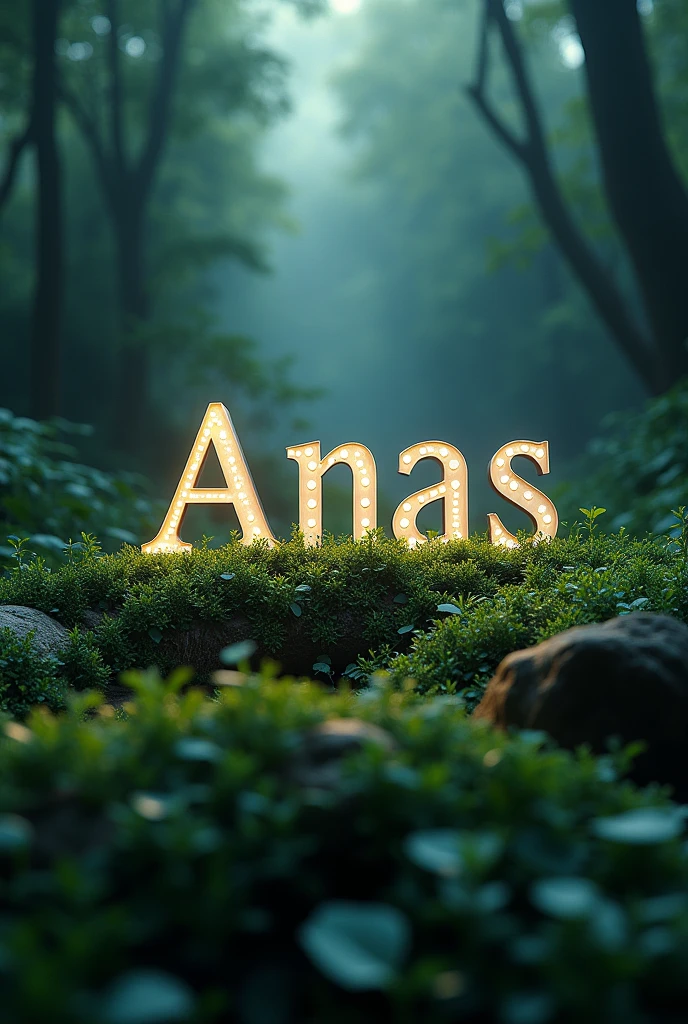 create an image with my name anas