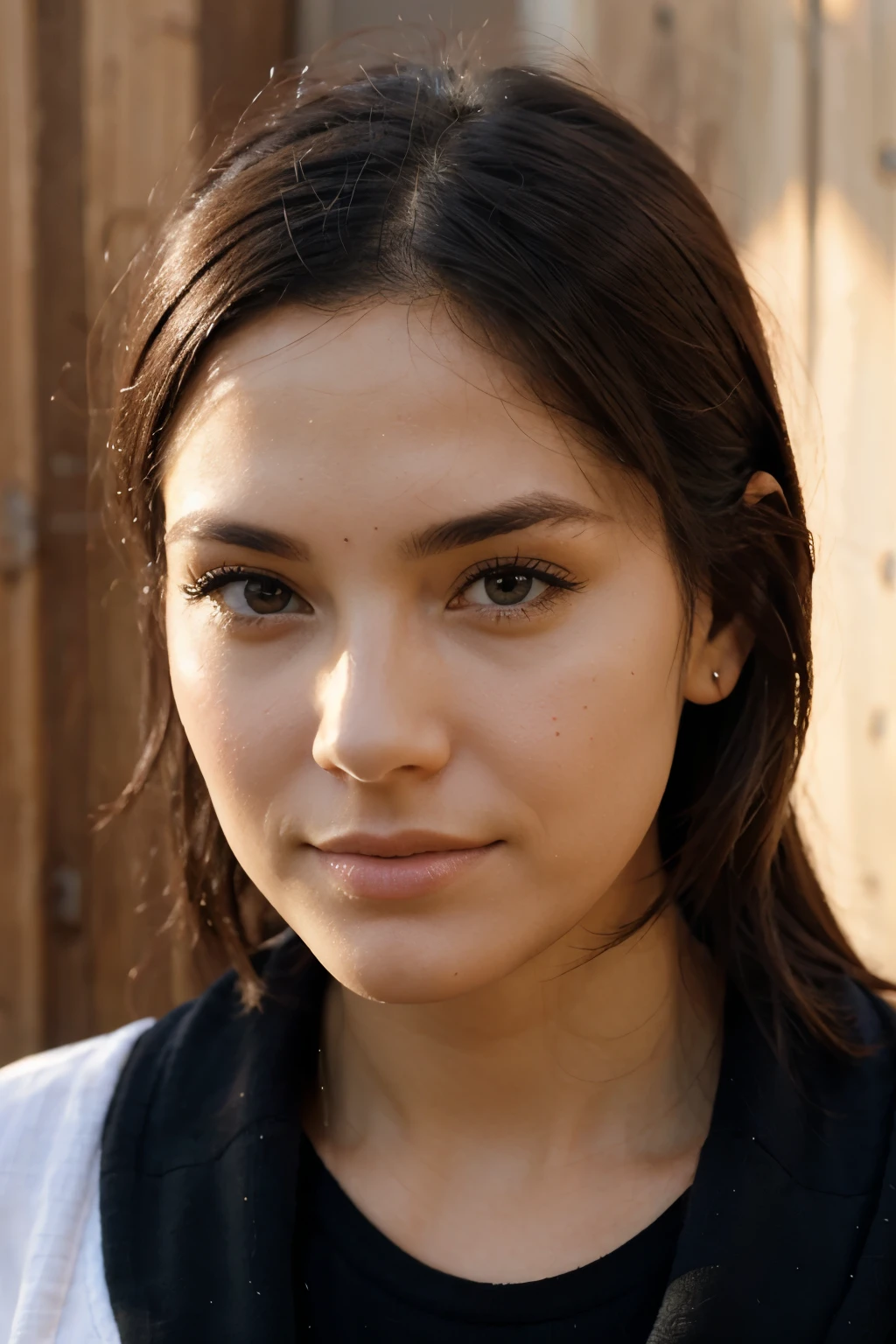Femme nu de face