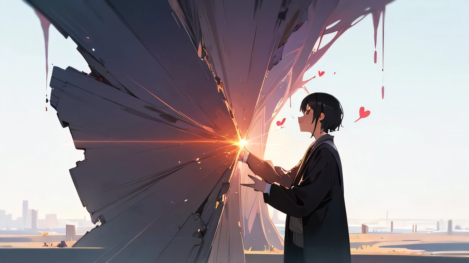 A small misunderstanding arises, a big gap forms in our hearts, and before we know it we&#39;re drifting apart, but I want to say 「sorry」 [Verse 2] I want to express my honest feelings, so I&#39;ll gather up my courage and take one step at a time. When I realize that I&#39;ve hurt you, my heart will feel lighter. [Chorus] The smile continues with the magic of saying sorry The future is bright The moment our hearts connect, warmth returns [Verse 3] We&#39;ve clashed many times, but one word can make a difference. Overcome the wall of misunderstanding and it&#39;s a new beginning. [Chorus] The smile continues with the magic of saying sorry The future is bright The moment our hearts connect, warmth returns [Bridge] Tears will flow, but a rainbow will appear afterwards. With mutual forgiveness, our bonds will become even stronger.