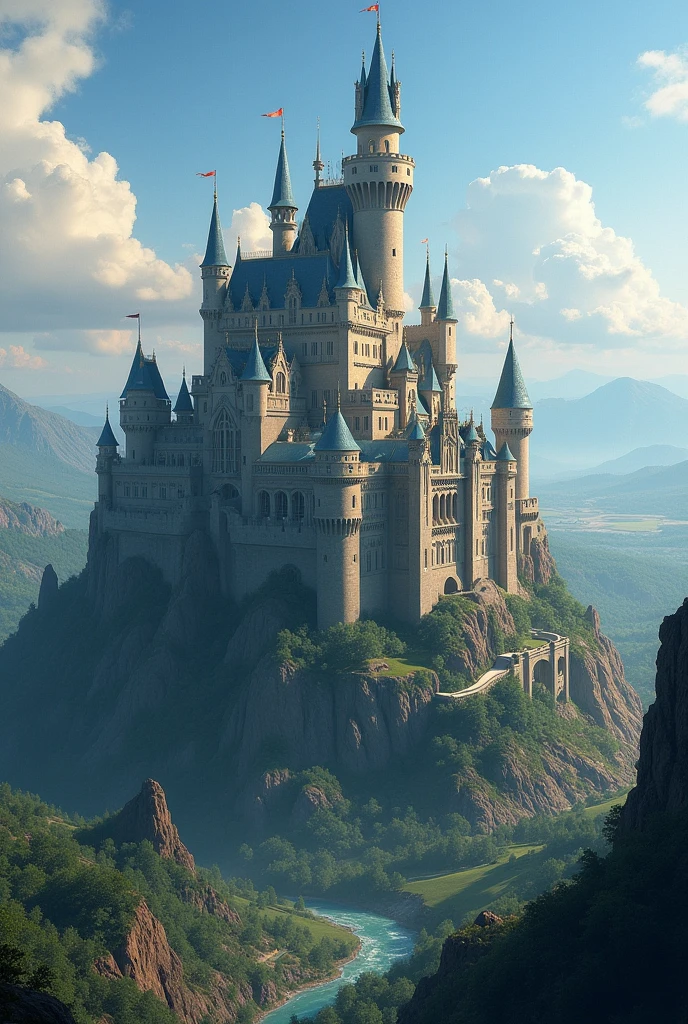 A huge castle