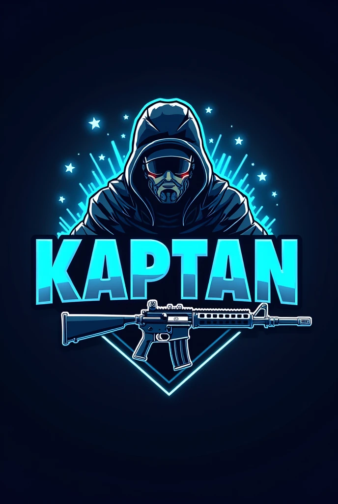 PROMPT
This is a gaming logo that features the name "KAPTAAN" in a futuristic font and a neon bluecolor. and taken Anime avtar, The logo also has a stylized controller icon and a m416 in the background. The logo is designed to be attractive and eye-catching, and to appeal to gaming enthusiasts and YouTube viewers. I hope you like it.
EDITING