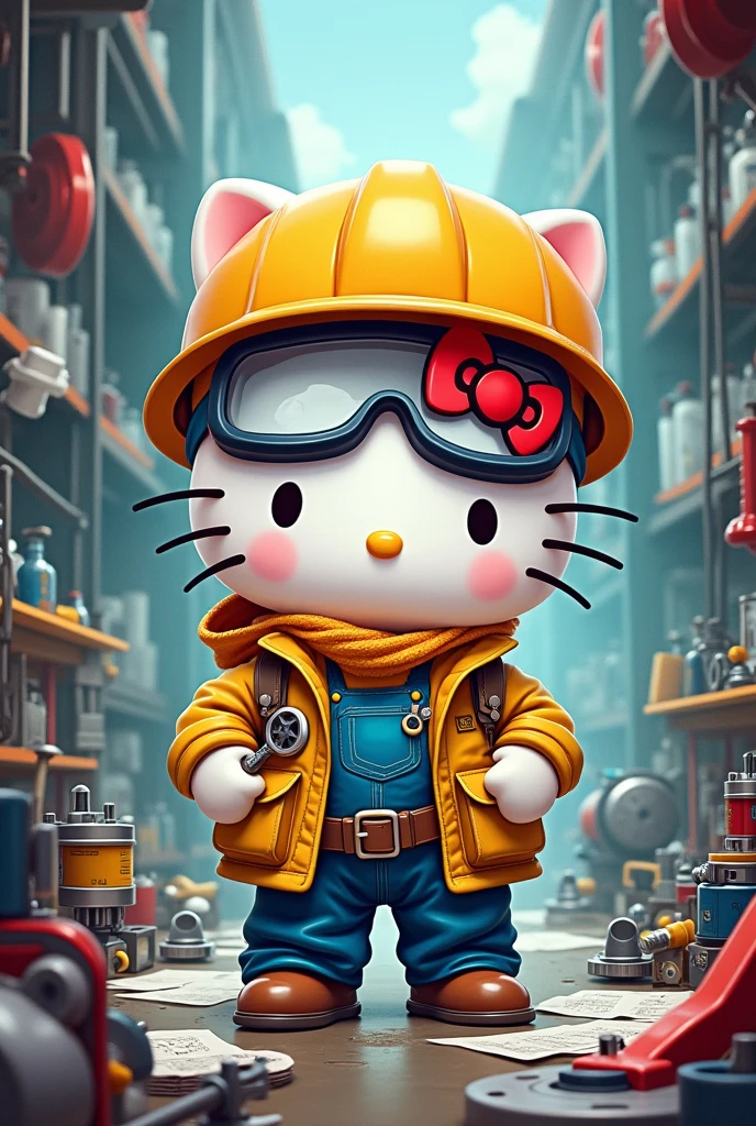 Hello Kitty Engineer