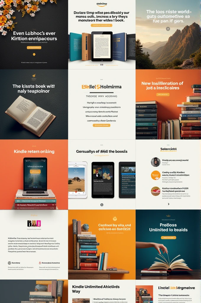 To create a complete script for an Instagram project similar to the Amazon Brazil profile, but focused on Kindle Unlimited and books in general, follow the steps below. This script can be used to generate an image like the one you sent..
### 1. **name do Perfil**
- **name**: `yourbookstore` or something related to books.
- **Verified**: Make sure the profile has the blue check icon.
### 2. **Profile Bio**
- **Categoria**: `Retail company` ou `bookstore`.
- **Description**: Something like "Discover thousands of books on Kindle Unlimited. Every story, a new adventure."
- **link**: Adicione um link para o site ou a landing page do Kindle Unlimited.
- **following**: Follow relevant profiles, as publishers, authors and literary influencers.
### 3. **Stories Highlights**
- **Icons**:
- *Kindle*: An icon of a book or Kindle.
- *offers*: Icon of a price tag or something related to promotions.
- *novelties*: Icon of a star or something that represents releases.
- *faq*: Speech bubble icon for frequently asked questions.
- *Readers*: Icon of a person reading, representing the community of readers.
### 4. **Publications**
- **Visual Style**: Images with colored background and highlighted text, similar to what Amazon does.
- **Content**:
- Publications sobre novos livros disponíveis no Kindle Unlimited.
- Reading tips and reviews.
- User stories and personalized recommendations.
- Information about promotions and special offers.
- **videos**: Video tutorials on how to use Kindle Unlimited, interviews with authors, etc.
### 5. **Sections in Bio**
- **COUPON**: A Spotlight on Promo Codes for New Kindle Unlimited Users.
- **Poupe Program**: offers recorrentes para assinantes.
- **DOUBTS**: Kindle Unlimited and eBooks FAQ.
- **amazon prime**: If the project
