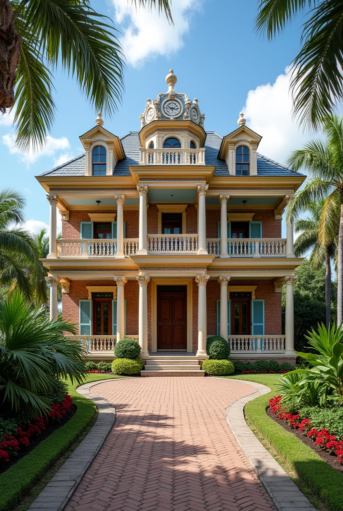 What the Wilcox House in Colón Province would look like if it were restored