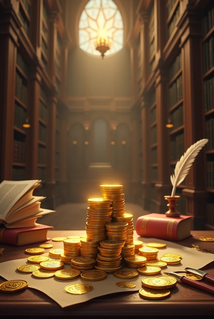 Dollars and library