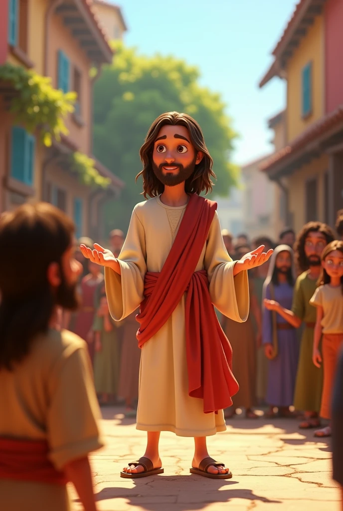 Pixar Disney Jesus healing


