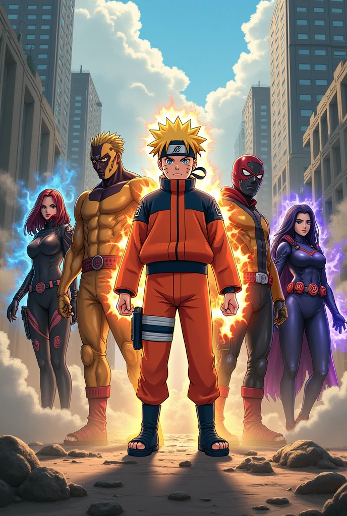Naruto Uzumaki x-Men