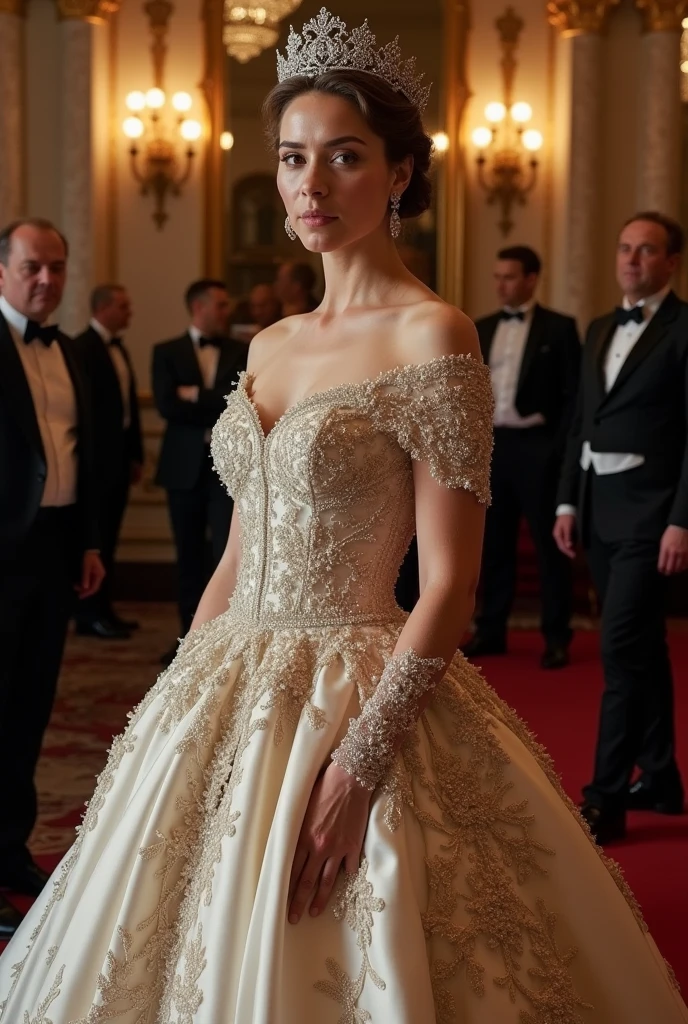 Danish Queen's gala gown 