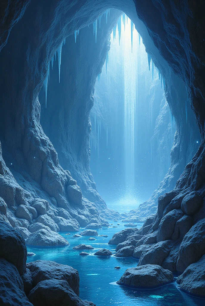 A cave of diamonds