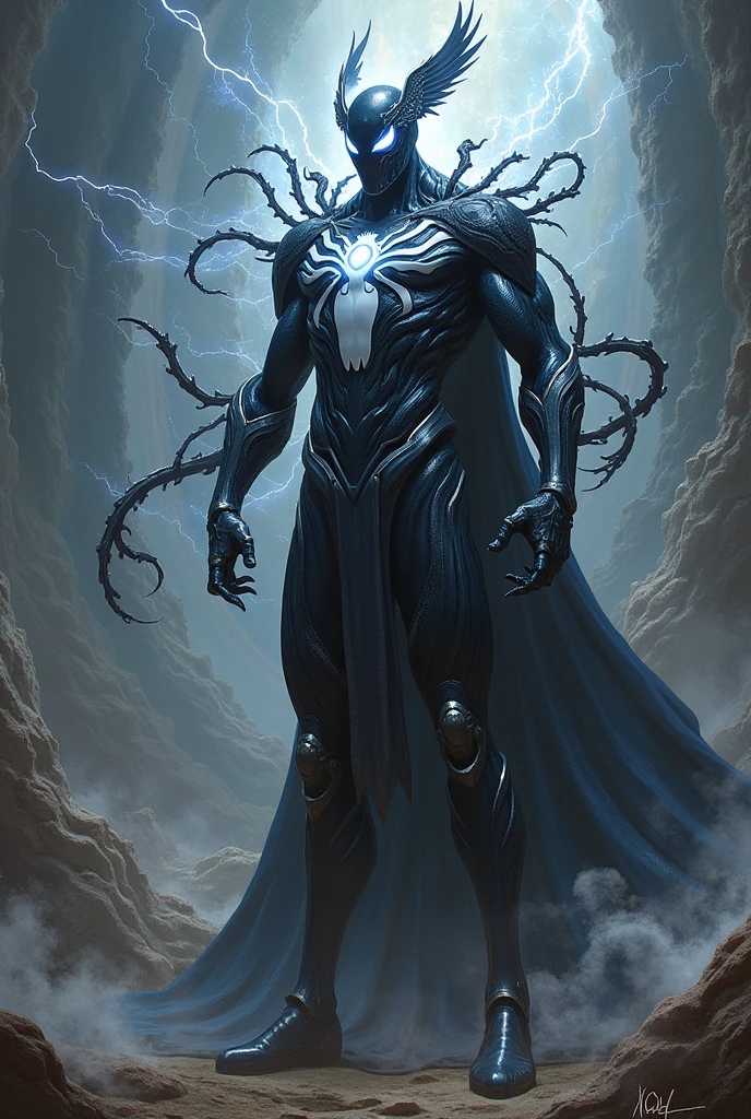 Venom hermes god outfit
