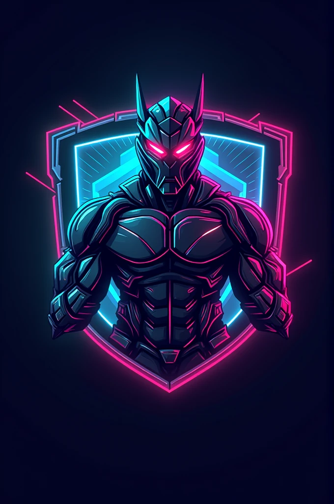 Logo of esports team called fi tech titans