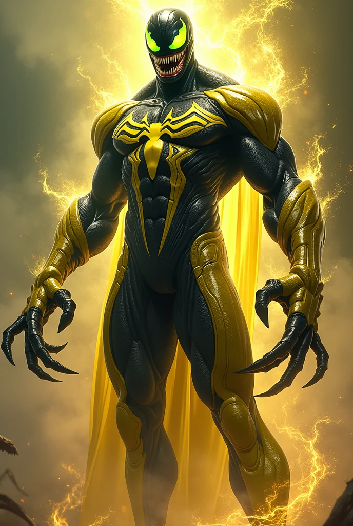 Venom hermes god outfit yellow
