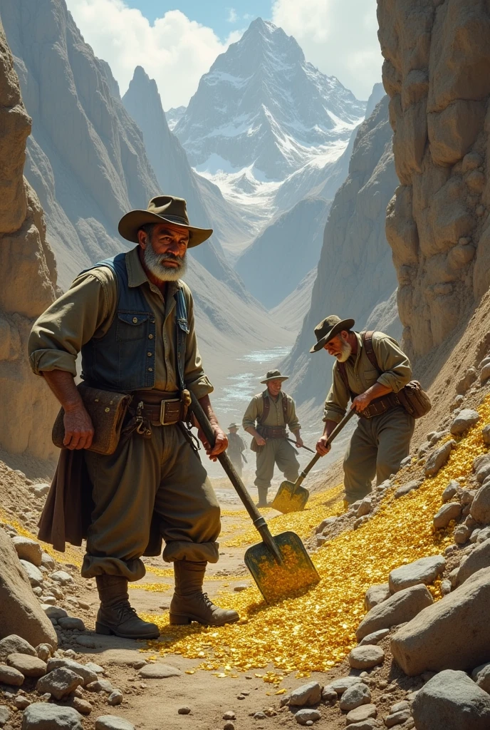 Gold mining