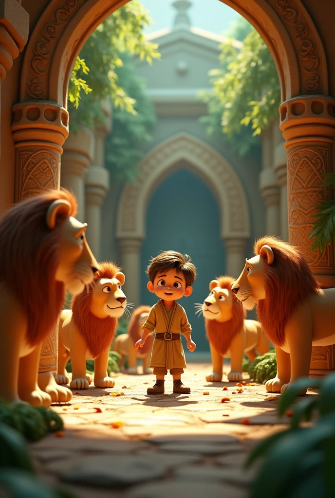 Pixar Disney Daniel the Lion's Den