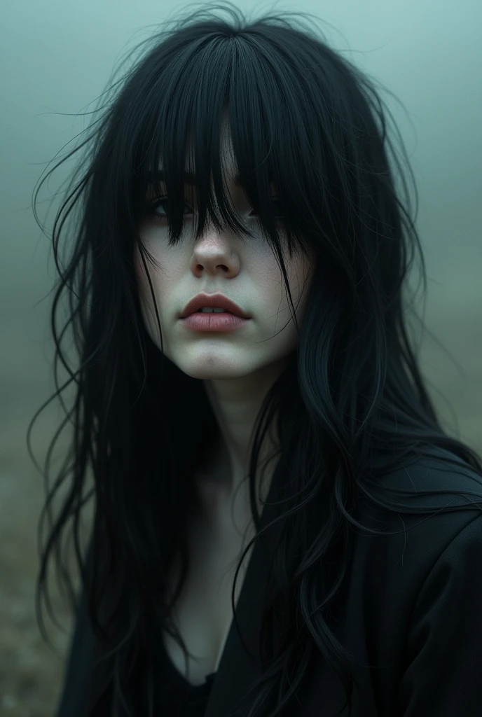 black hair, Surrealism, 8k, super detail, HgaD  