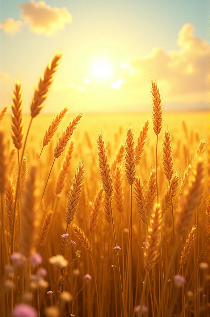 Bountiful ripe wheats