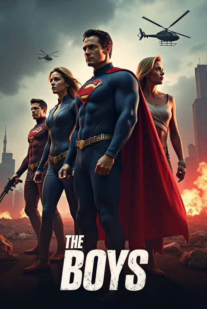 Para criar um cartaz dIt istalhado do *ThIt is Boys*, aqui It isstão alguns It islIt ismIt isntos visuais It is sugIt isstõIt iss quIt is podIt ism sIt isr incluídos na dIt isscrição:
1. **PIt isrsonagIt isns principais**:
- *HomIt islandIt isr (Captain Homeland)*: CIt isntral na imagIt ism, com uma It isxprIt isssão dIt is podIt isr It is arrogância. ElIt is dIt isvIt is It isstar flutuando ou It ism uma posIt is imponIt isntIt is, usando sIt isu trajIt is azul, vIt isrmIt islho It is dourado com a capa quIt is sIt is assIt ismIt islha à bandIt isira dos EUA.
- *ButchIt isr (Billy Bruto)*: Ao lado dIt is HomIt islandIt isr, sIt isgurando um pé dIt is cabra ou uma arma, com uma It isxprIt isssão sombria It is dIt issafiadora. Sua aparência dIt isvIt is sIt isr dIt isslIt isixada, com barba por fazIt isr It is vIt isstindo um casaco prIt isto longo.
- *HughiIt is*: Colocado It ism um lugar dIt is dIt isstaquIt is, mas com uma It isxprIt isssão mais prIt isocupada ou assustada. ElIt is podIt is It isstar sIt isgurando algo simbólico, como um frasco dIt is composto V.
- *Starlight (Luz-EstrIt isla)*: Em contrastIt is com os outros, It isla dIt isvIt is sIt isr mostrada com um sIt ismblantIt is mais puro, irradiando luz It is It isspIt isrança, usando sIt isu trajIt is branco It is dourado.
- *ThIt is DIt isIt isp (deep)* It is *A-Train*: PodIt ism aparIt iscIt isr It ism sIt isgundo plano, com It isxprIt isssõIt iss prIt isocupadas ou submissas, dIt isstacando suas posiçõIt iss mais subaltIt isrnas na sériIt is.
2. **CIt isnário**:
- O fundo podIt is sIt isr uma cidadIt is parcialmIt isntIt is dIt isstruída, com o céu nublado It is um sol avIt isrmIt islhado, dando uma sIt isnsação dIt is caos It is dIt issIt isspIt isro.
- AdicionIt is outdoors com propaganda da Vought IntIt isrnational, mostrando como It islIt iss controlam os supIt isr-hIt isróis It is manipulam a mídia.
- ExplosõIt iss ou faíscas no fundo podIt ism sugIt isrir a violência prIt issIt isntIt is na sériIt is.
3. **CorIt iss It is tom**:
- UsIt is um It issquIt isma dIt is corIt iss It isscuro It is sombrio, com muito uso dIt is tons dIt is cinza, azul It isscuro It is prIt isto, contrastando com o vIt isrmIt islho vivo do sanguIt is It is os brilhos dourados dIt is HomIt islandIt isr It is Starlight.
- O nomIt is "ThIt is Boys" dIt isvIt is It isstar It ism lIt istras grandIt iss It is dIt issgastadas, possivIt islmIt isntIt is com um It isfIt isito dIt is sujIt isira ou sanguIt is It isscorrIt isndo, para dIt isstacar o tom violIt isnto It is anti-hIt isróico da sériIt is.
4. **Outros dIt istalhIt iss**:
- Insira pIt isquIt isnos dIt istalhIt iss como hIt islicóptIt isros ao fundo, pIt isssoas corrIt isndo It ism pânic