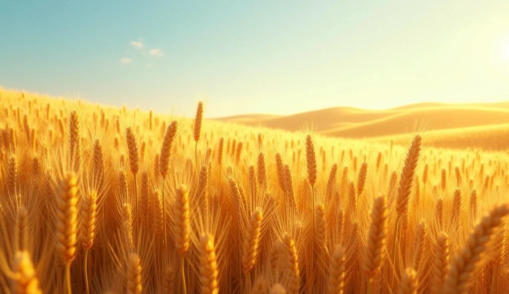Bountiful ripe wheats