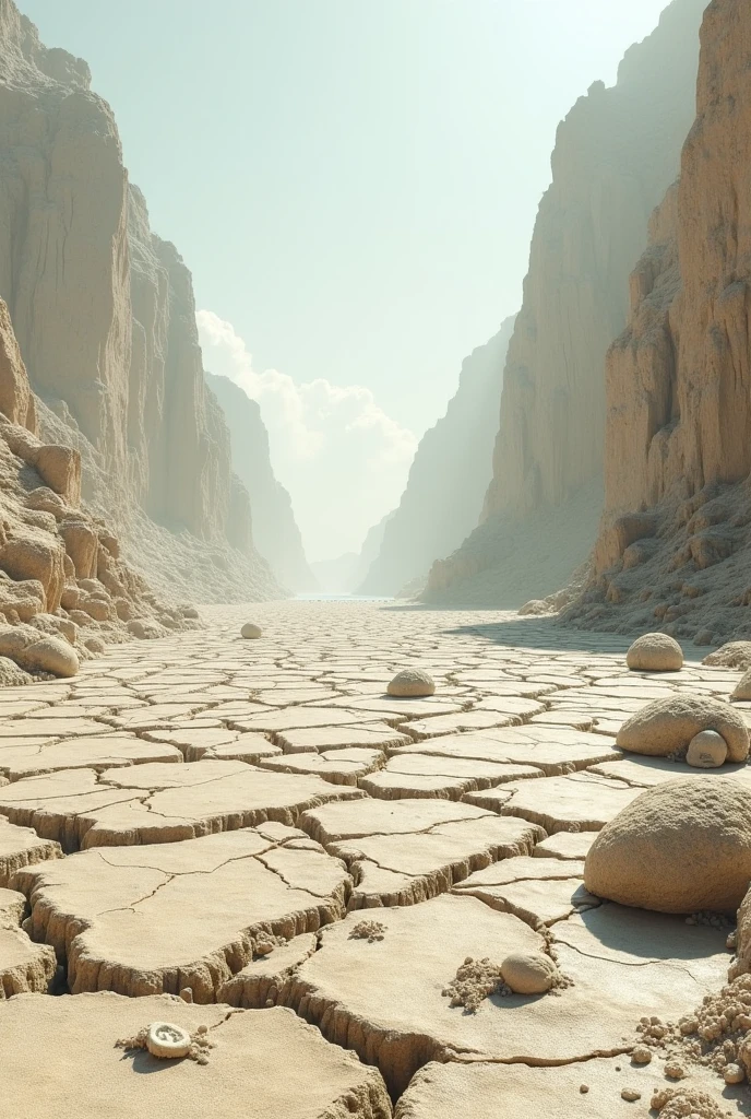 A dry sea