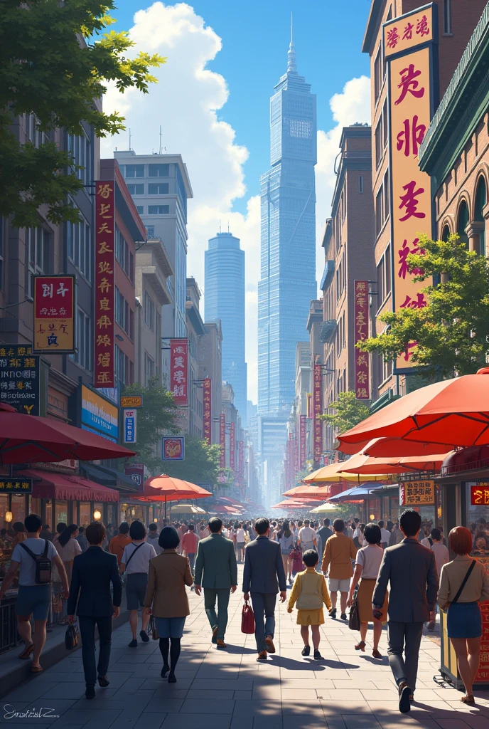 busy street