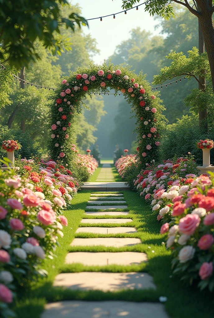 A beautiful garden for weddings