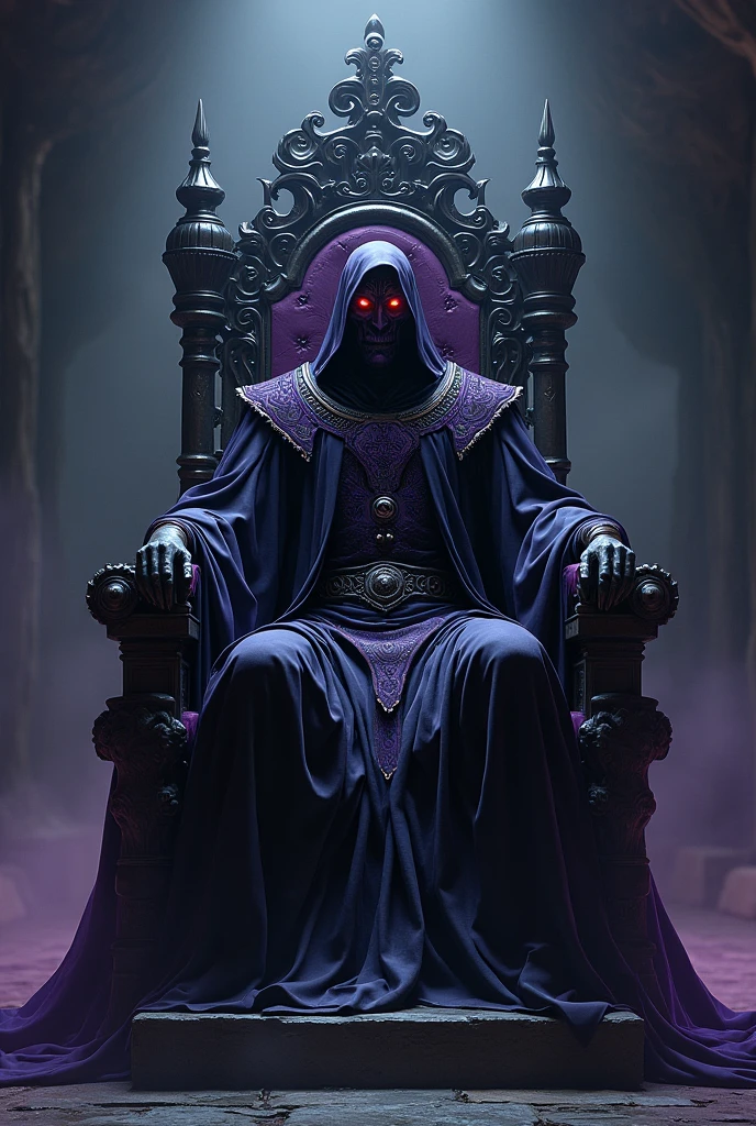 A god of darkness seated on your throne