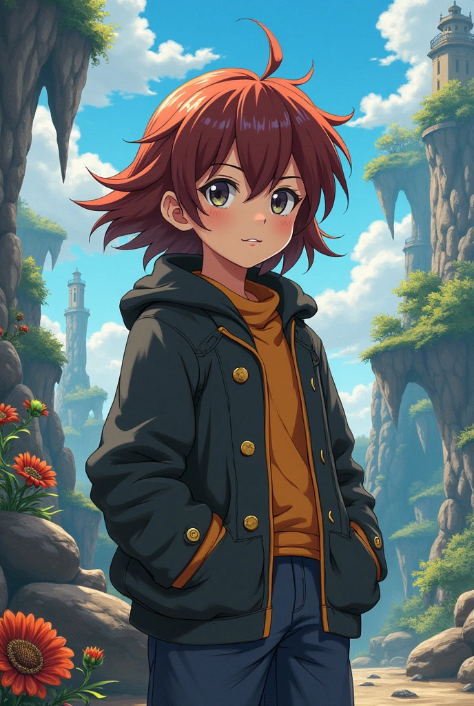 ??? from chrono cross, anime style