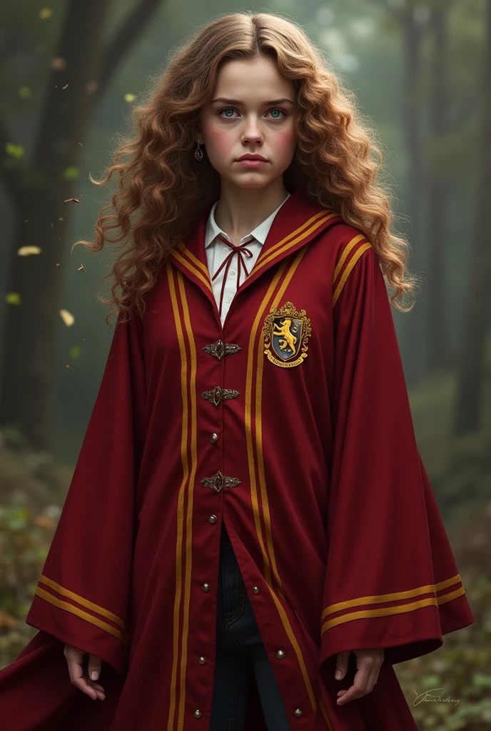 Hermionie Granger with quidditch dress