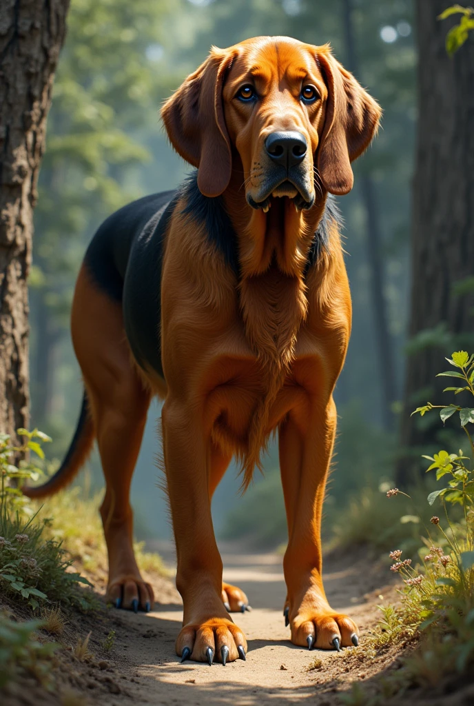 Bloodhound dog, I am only a translate agent