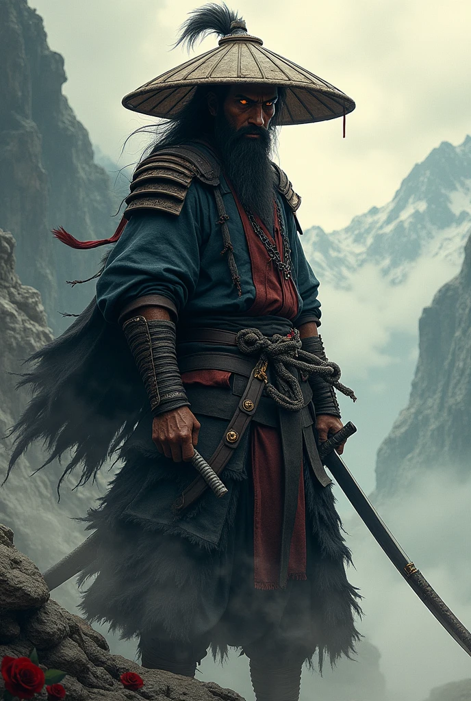 Make a monocular samurai