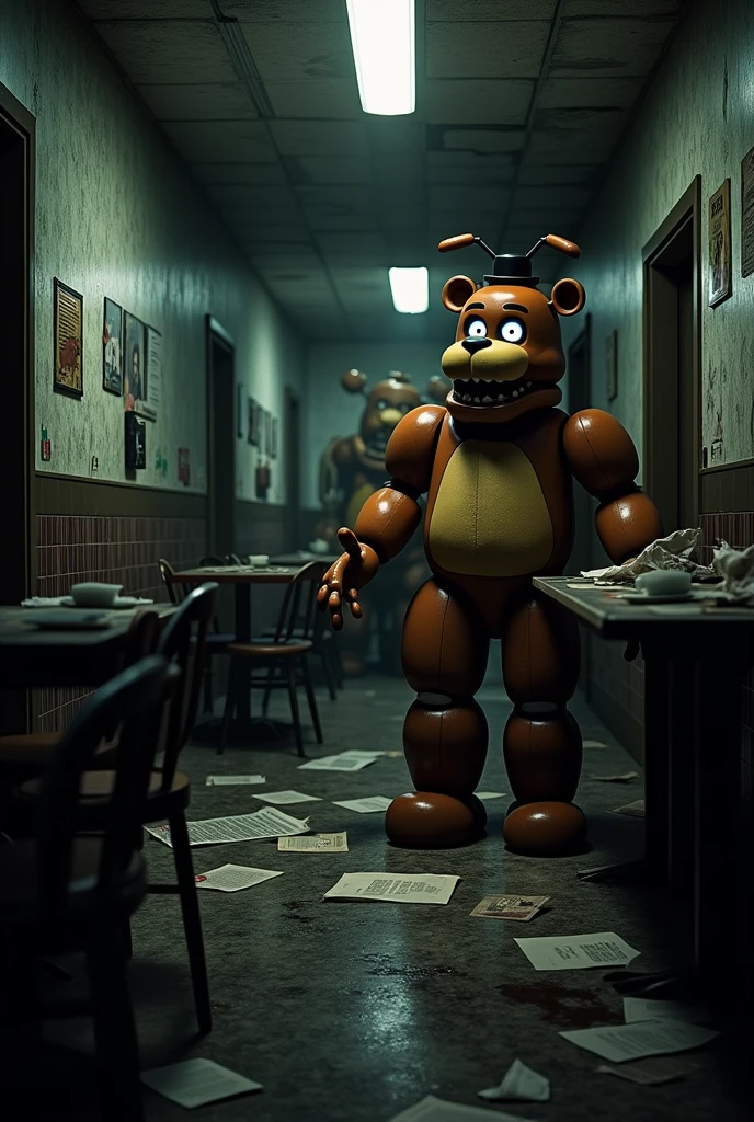 Cria uma imagem de five nights at freddy's