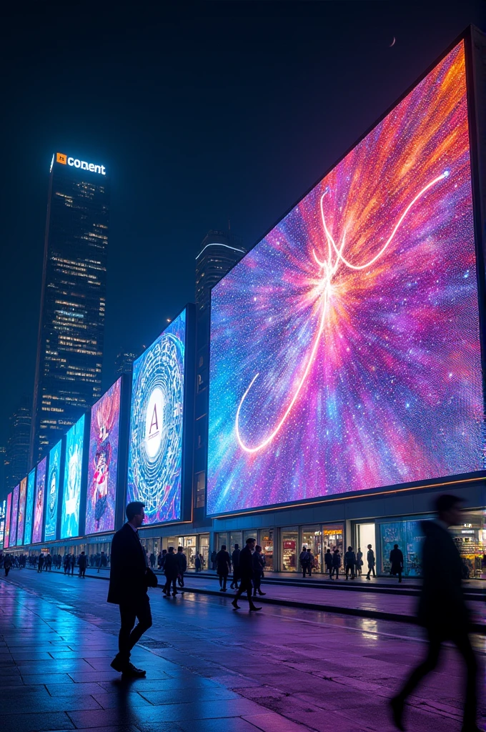 Luminescent advertisements
