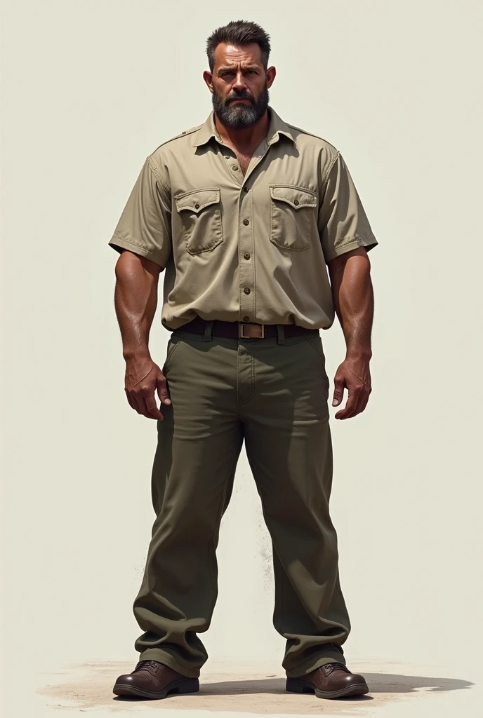 THIS SAME MAN WITHOUT CUTTING OFF HIS ARMS