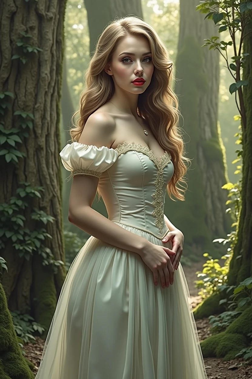 a sexual snow white girl, full body, sensual, hyper realistic, 1girl, beautiful detailed eyes, beautiful detailed red lips like blood, her skin white as snow, extremely detailed face and body, long eyelashes, cinematic lighting, photorealistic, 8k, (best quality, 4k, 8k, highres, masterpiece:1.2), ultra-detailed, (realistic, photorealistic, photo-realistic:1.37), sharp focus, physically-based rendering, professional
