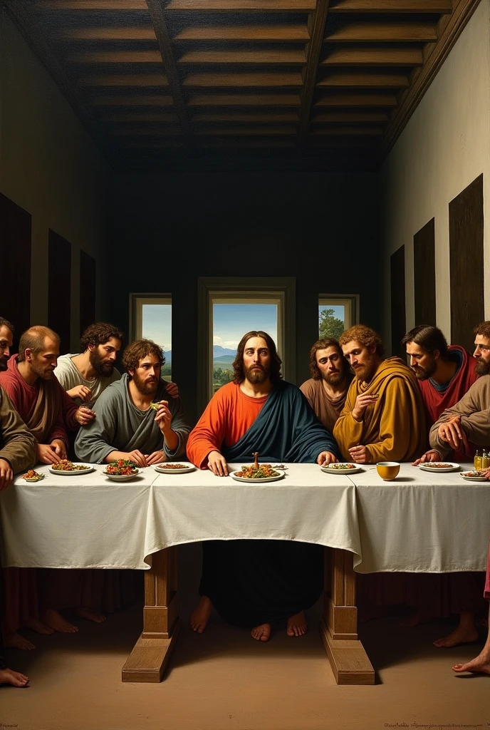 The Last Supper by Leonardo Da Vinci